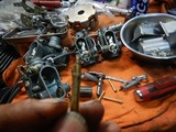 21号機キャブレーター再分解部品交換 (2)