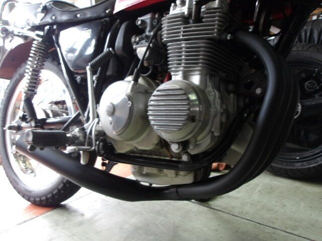 CB400f 70φマフラー