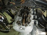 高槻O様CB400シリンダーヘッド増し締め210917 (1)