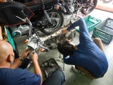 Z50Jレストア系計画フレーム全バラ (1)