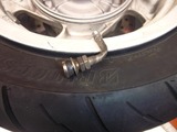 マジェスティ250Cパンク修理 (4)