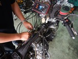8号機純正キャブ同調調整中のバッテリー突然死 (2)