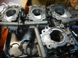 CB400SF¥¥ã¥Ö¥ì¥¿¡¼OHÉôÉʸò´¹ÁȤßΩ¤Æ (7)