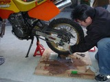 DR250S¥Á¥§¡¼¥ó&¥¹¥×¥í¥±¸ò´¹ (4)