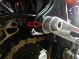 千葉S様CB400Fオイル漏れとオイル交換 (5)