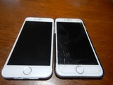 スマホガラス割れ本体交換