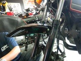 大阪T様マッスル号フロントフェンダー交換 (2)