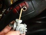 Cb400SFガソリンコック分解チェック (2)