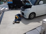 CP四輪カスタム担当車高調取付 (1)