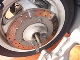 マジェスティ250Cパンク修理 (3)