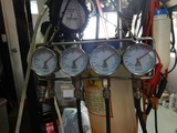 CB400F逆車408キャブレター同調調整とオイル漏れ修理210924 (2)