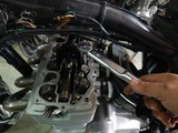 高槻O様CB400シリンダーヘッド増し締め210917 (2)