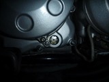1号機500ccオイル継足し1221