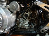 千葉S様CB400Fオイル漏れとオイル交換 (15)