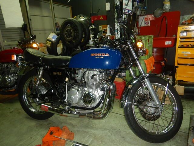 体調不良前の作業を再開 : PeKeの「復活する日まで」CB400Four