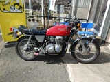 大阪H様CB400Fハヤシキャスト取り付け230307 (1)