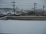 久々の雪景色