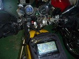 1号機ナビ電源取付け