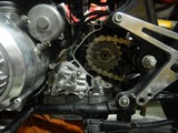 千葉S様CB400Fオイル漏れ応急処置復旧 (1)
