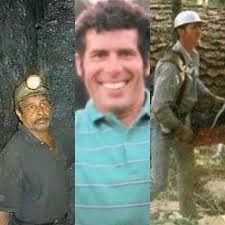 黒鉛を採掘するポディマハッタヤさんス ふたまと