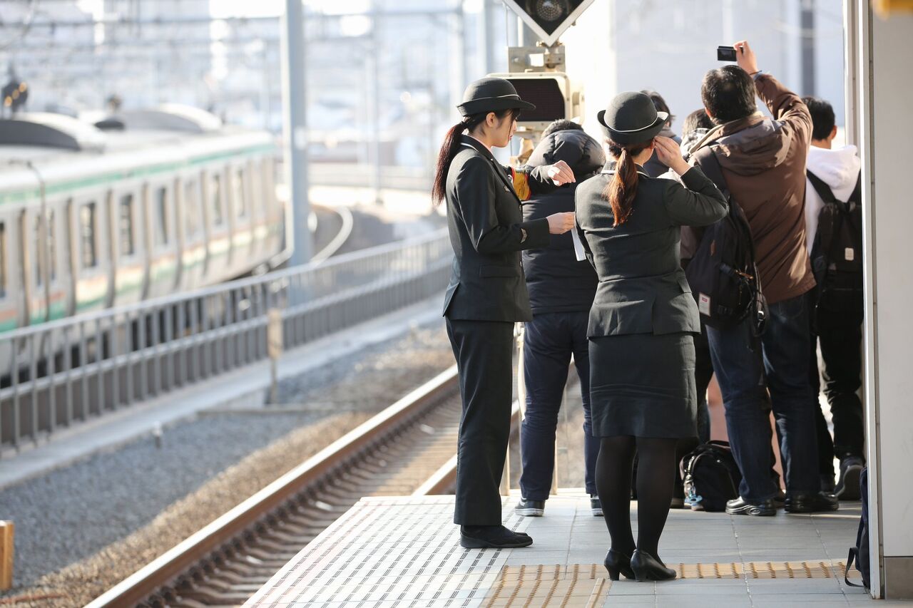 女性鉄道員スレ 制服姿がいい ふたばちゃんねるの変態達