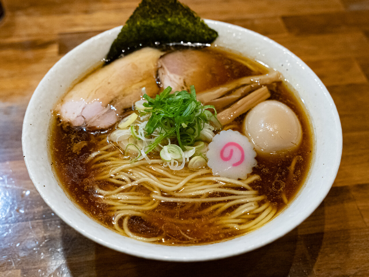 Basso 江戸川橋 味玉中華そば 900円 Pekohara Log ぺこはらログ