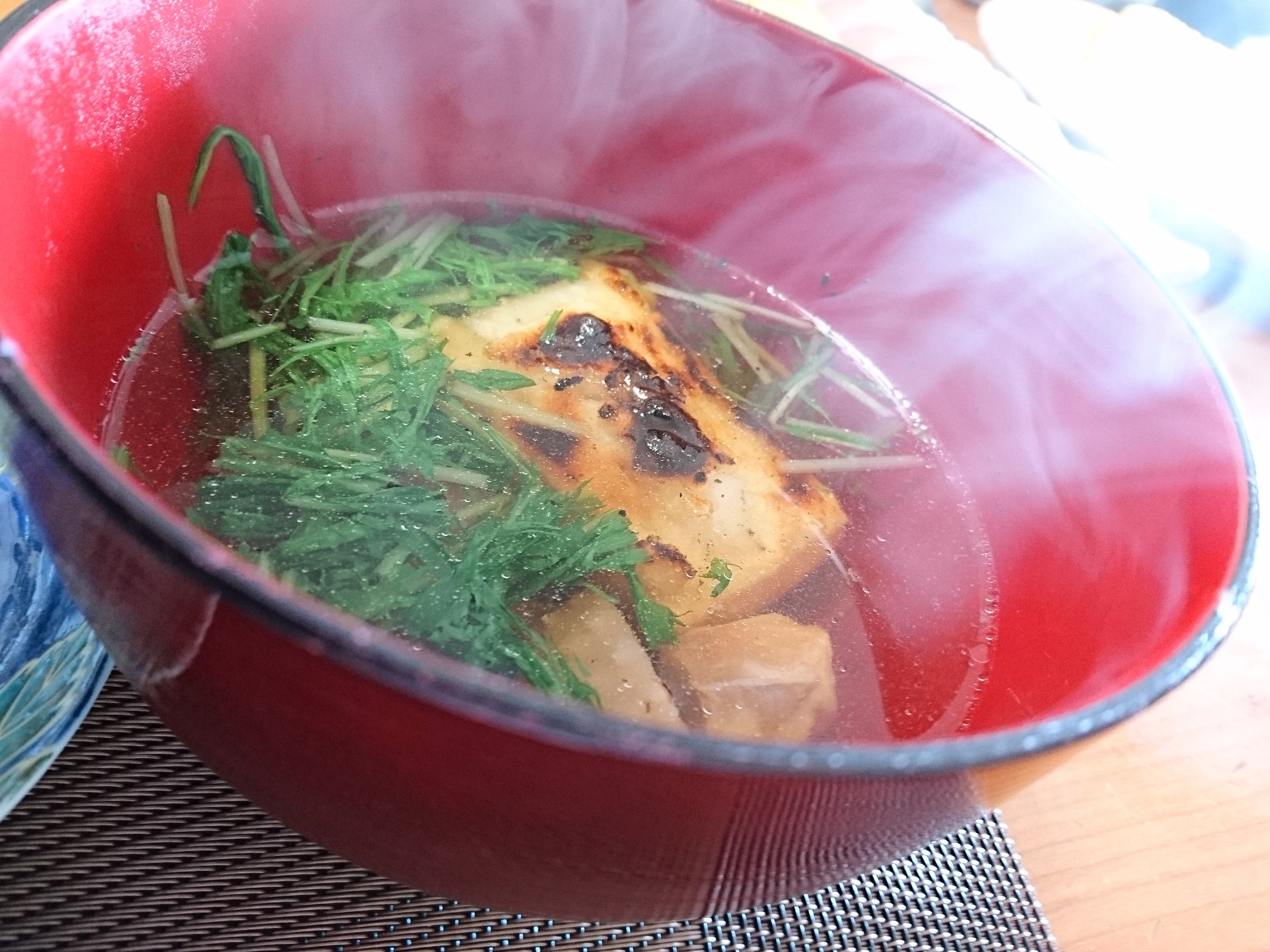 お正月２日目は水菜のお雑煮 冥王星へ連れてって