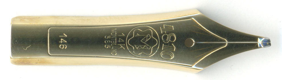 モンブラン 吸水式80年代ペン先14k 80s モンブラン クラシック 旧 MONTBLANC CLASSIC （細字） 14K