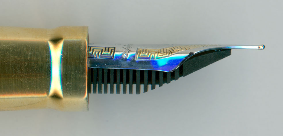 水曜日の調整報告【 Montegrappa レミニッセンス 18K-F 書き味向上