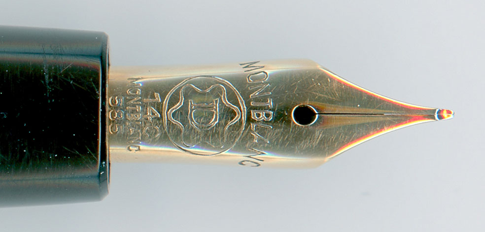 月曜日の調整報告 【 Montblanc 32D 14C-D インクが切れる 】 : 万年筆