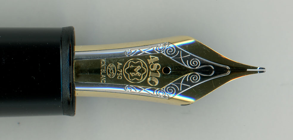 金曜日の調整報告【 Montblanc No.149 18K-M ペン先開いた