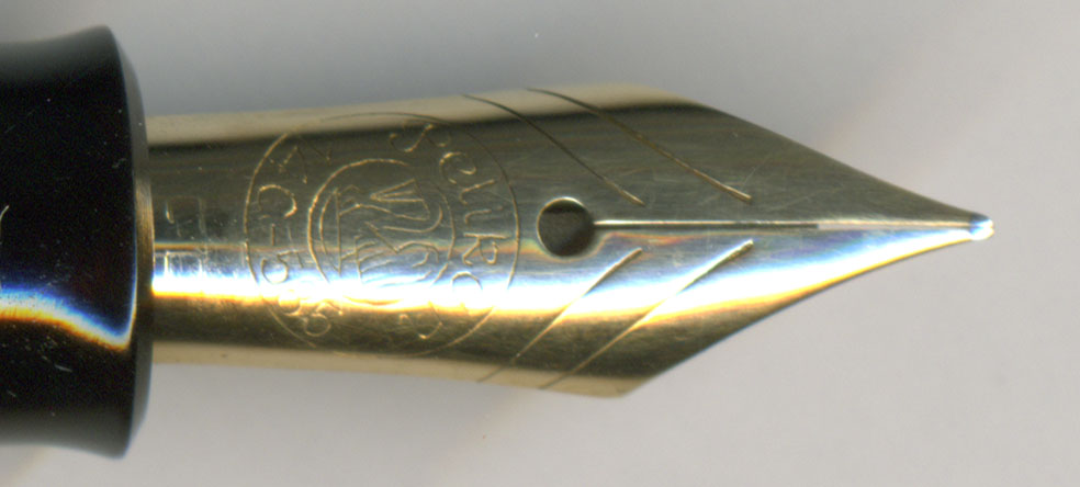 Pelikan　#500NN　黒縞　字幅EF ペリカン 万年筆 500NN ブラックストライプ Pelikan 500NN Black
