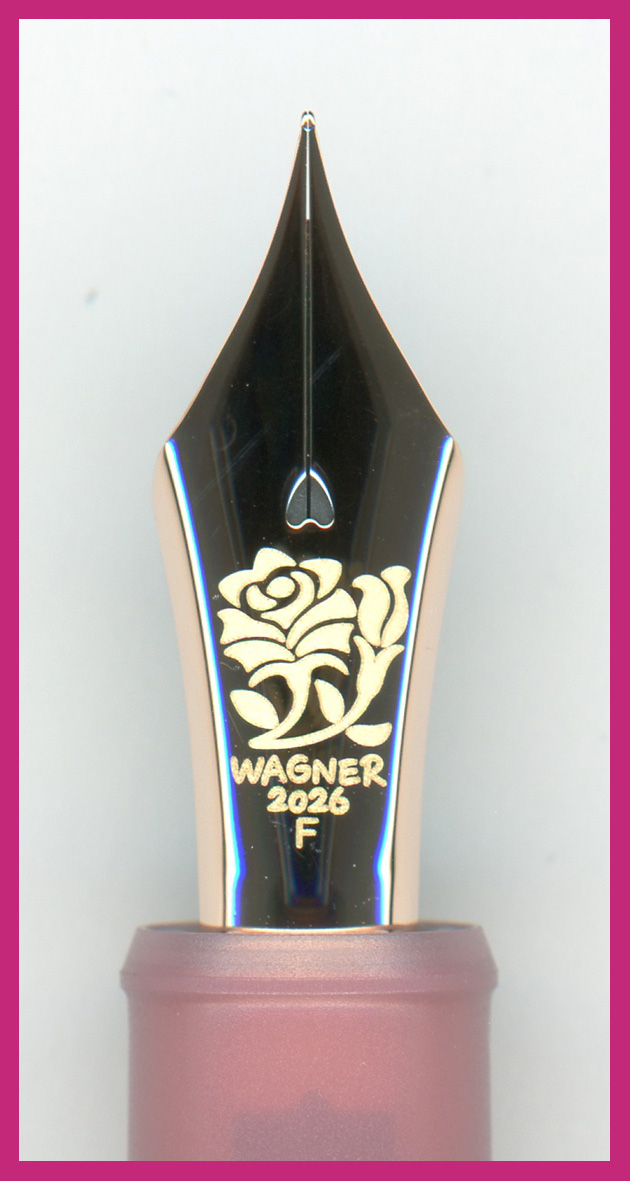 WAGNER 2026 Antique Rose 万年筆 F 2026年7月11日（土）～12日（日）は趣味の文具祭 2026 : 万年筆評価の部屋