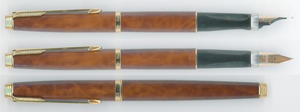 金曜日の調整報告 【 Parker 75 茶軸 14K-M 困ったペンポイント