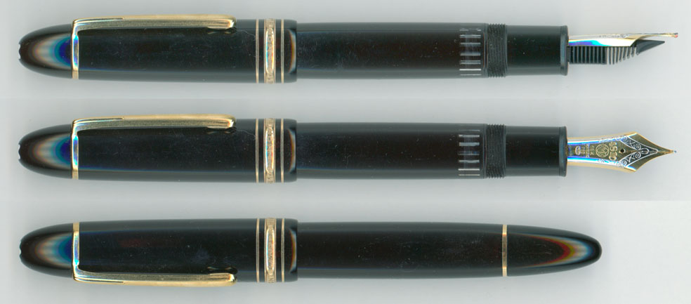 月曜日の調整報告【 Montblanc No.149 18K-EF なんじゃこりゃ