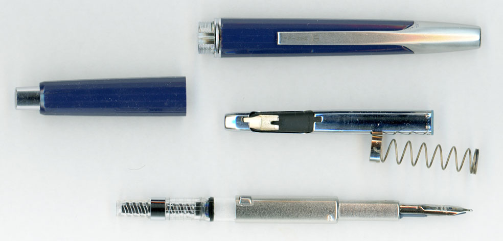 万年筆評価の部屋 Namiki Vanishing Point の 修理