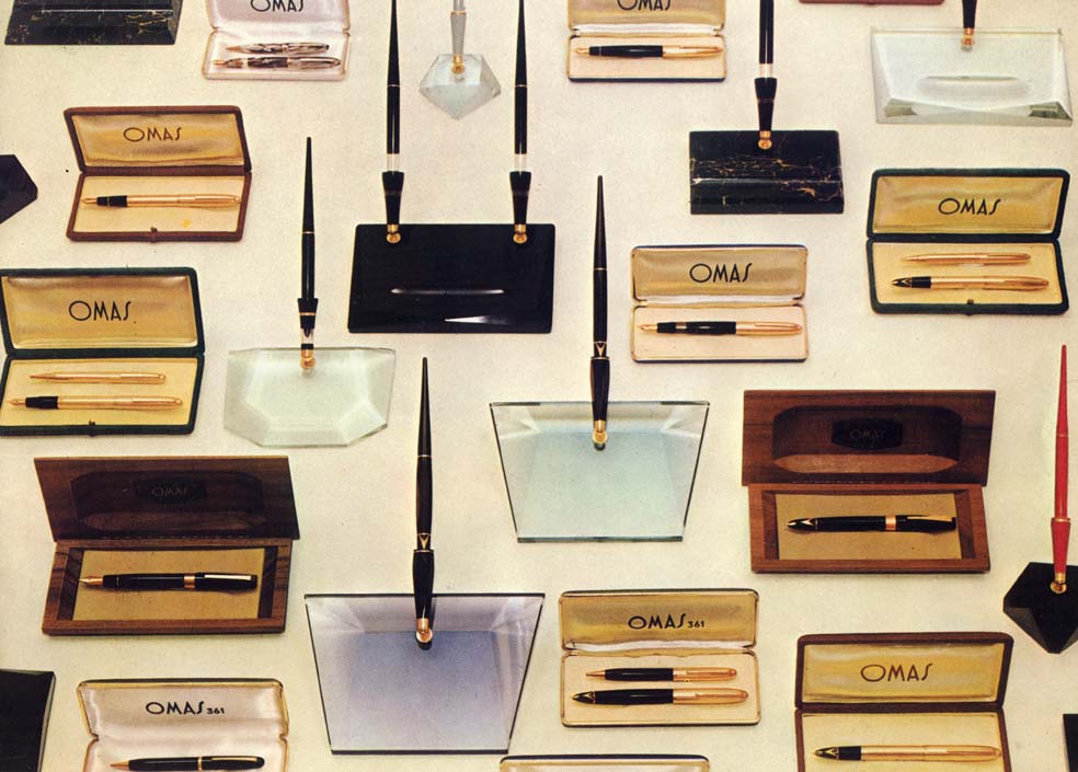 ひと昔前のカタログ 【OMAS】 その2 : 万年筆評価の部屋