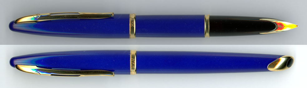 水曜日の調整報告 【 Waterman Caren Blue 18K-M コントロールが難しい