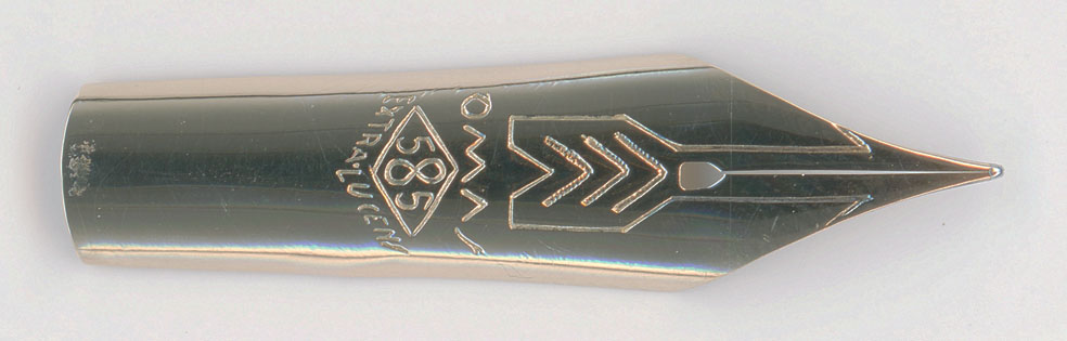 月曜日の調整報告 【 Omas Gentleman 14K-EF 点検＆調整 】 : 万年筆