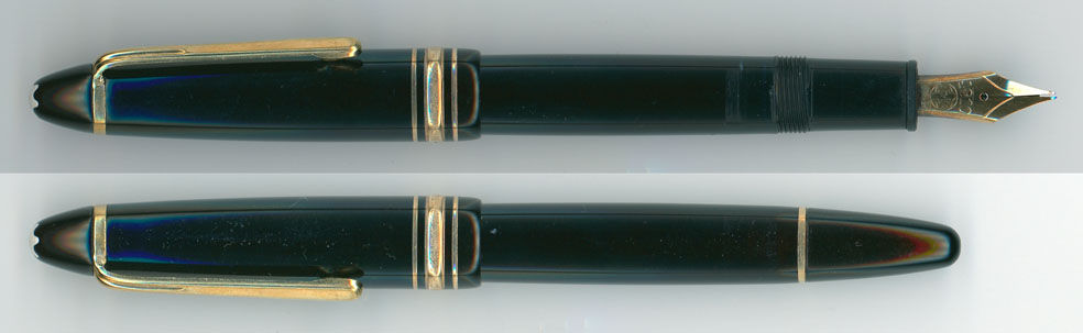 1980年代 Montblanc No.146 14C-M 曲がった！捩れた！ : 万年筆評価の部屋