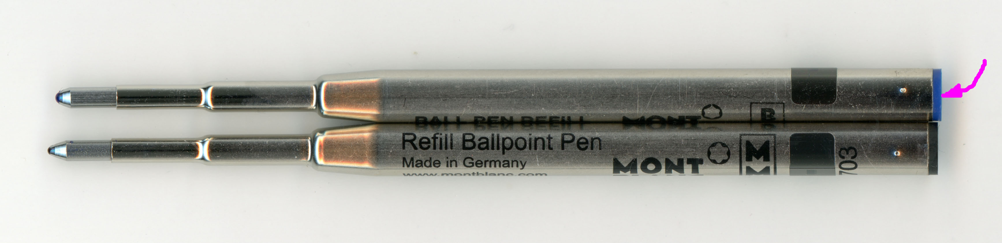 万年筆評価の部屋:Montblancのボールペンの不思議！