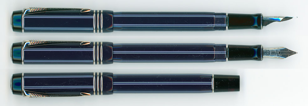 W014 PARKER DUOFOLD 18K750 金 万年筆 筆記用具 W014 PARKER