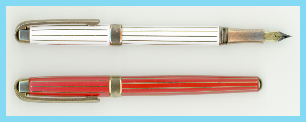 LABAN ANTIQUE Ⅱ 真鍮軸は細部が渋い : 万年筆評価の部屋