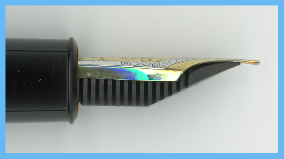 1960年代 Montblanc No.149 18C-M 角研ぎ : 万年筆評価の部屋