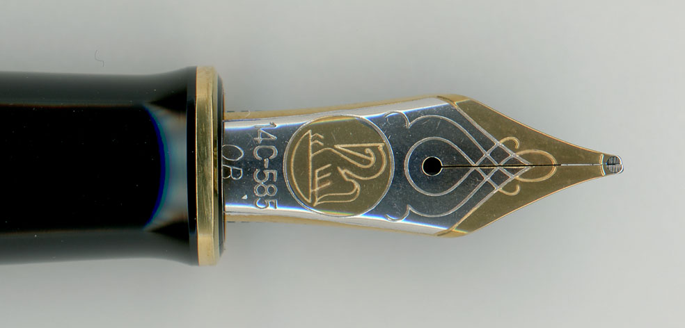 金曜日の調整報告【 Pelikan #800 14C-OB 書き味改善 】 : 万年筆評価