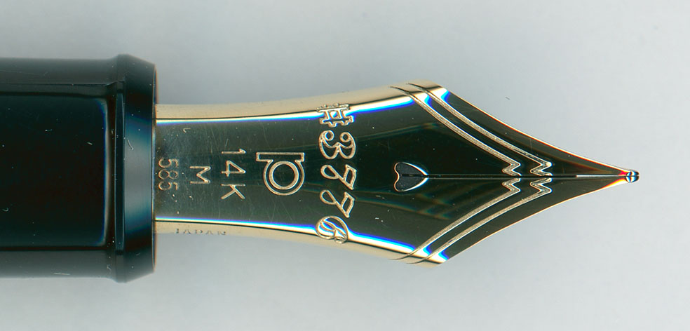 月曜日の調整報告【 Platinum #3776 センチュリー 14K-M 細字化