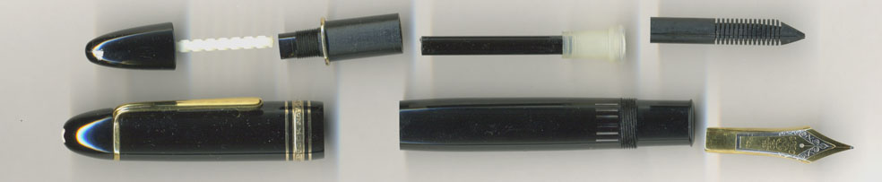 Montblanc 60年代 No.149 18C-F 】 調整報告 〕アーカイブ : 万年筆