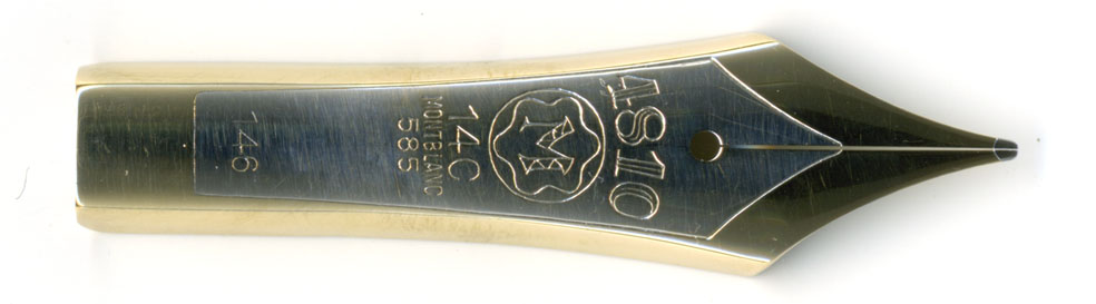 土曜日の調整報告 【 Montblanc 50年代No.146 14C-M Thick