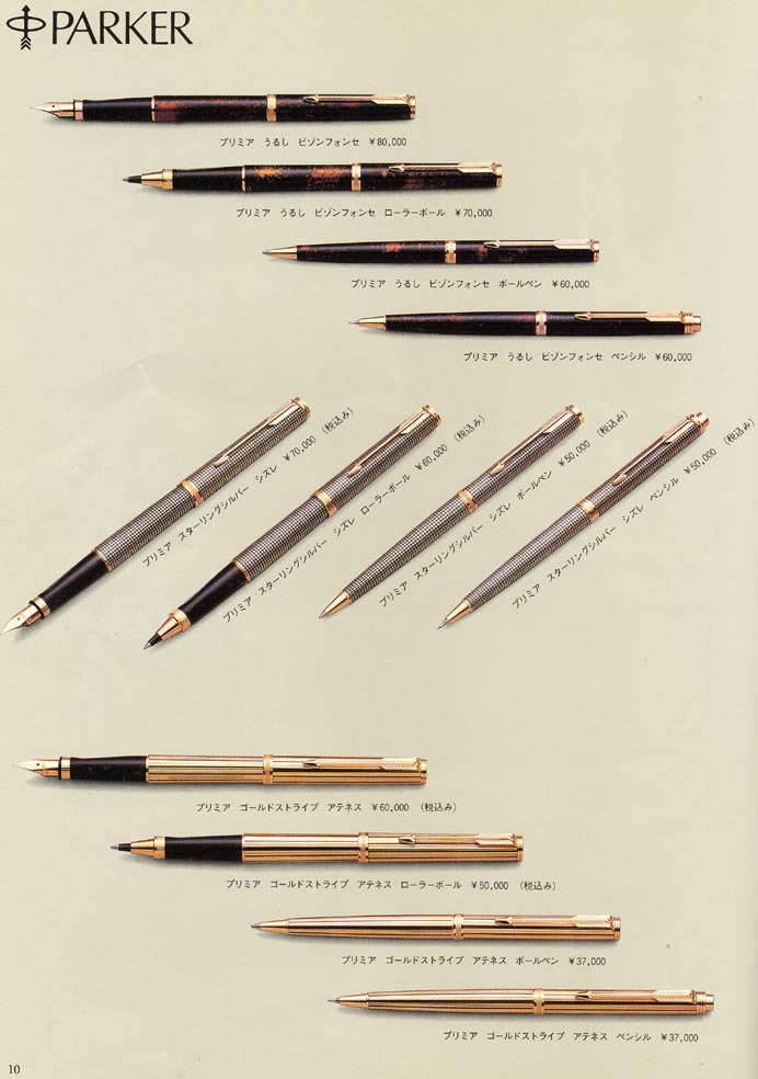1986年の【The Pen】 ・・・・ パーカー その1 : 万年筆評価の部屋