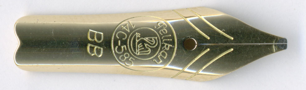 水曜日の調整報告 【 Pelikan #500 茶縞 14C-BB 】 : 万年筆評価